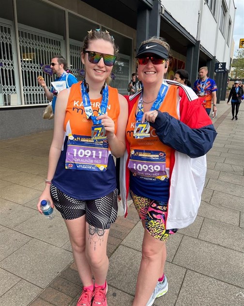 Kirsty and Kathryn MNDA is fundraising for Motor Neurone Disease Kirsty and Kathryn MNDA is fundraising for Motor Neurone Disease