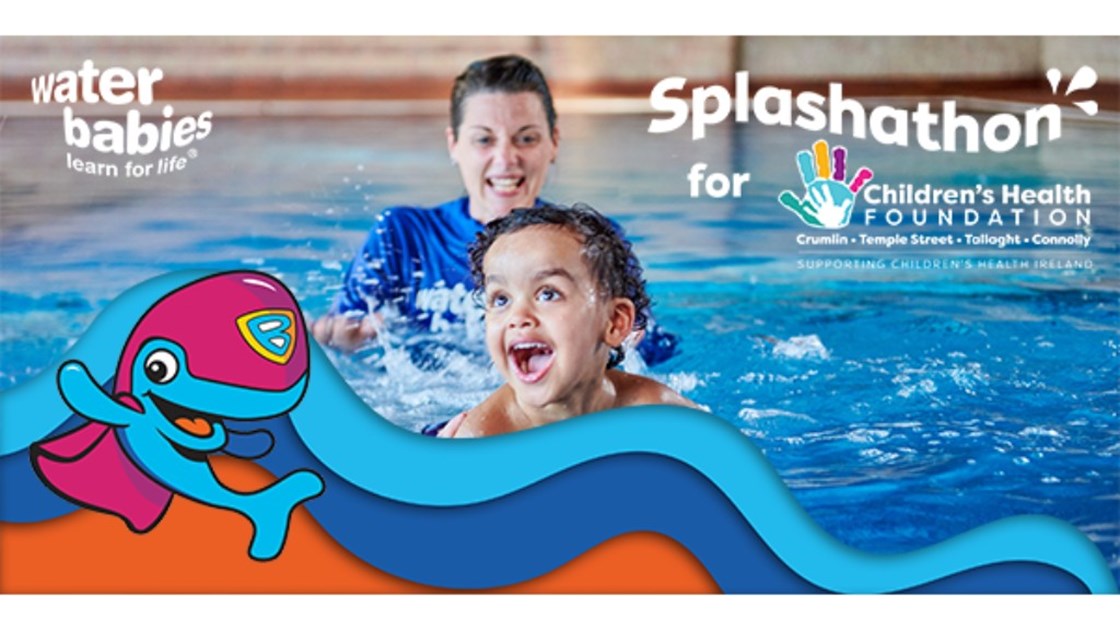 Splashathon Tracey Kelly is fundraising for Children’s Health Foundation Crumlin