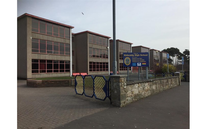 Kirkcaldy high school is fundraising for kirkcaldy foodbank