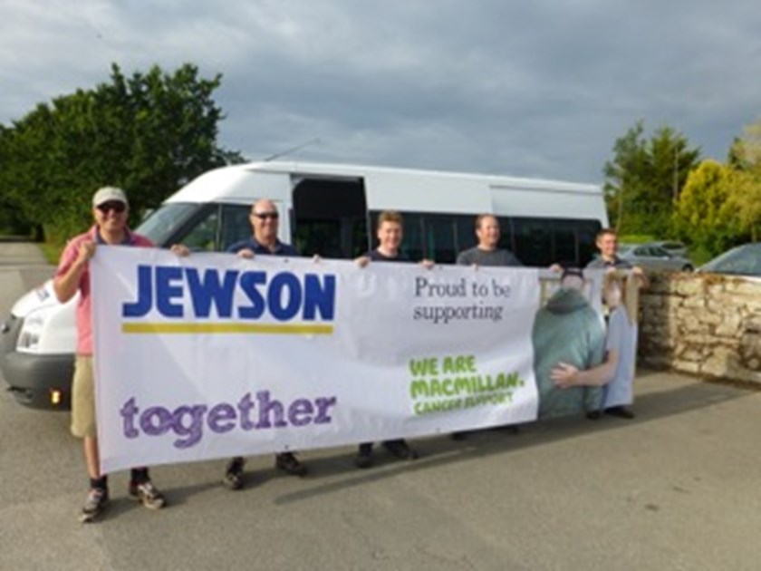 Jewson Management Team is fundraising for Macmillan Cancer Support