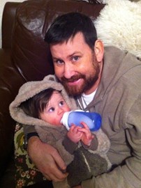 Danny and his son Franklin