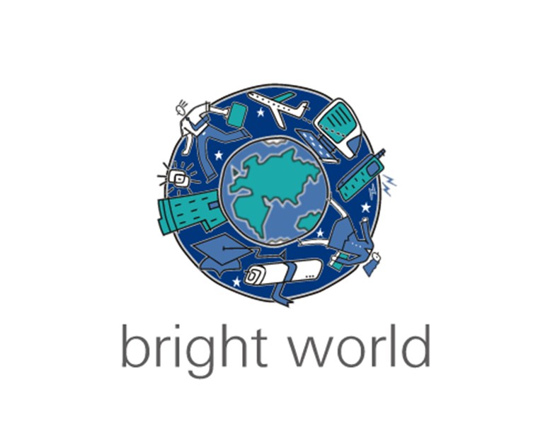 Обои bright world