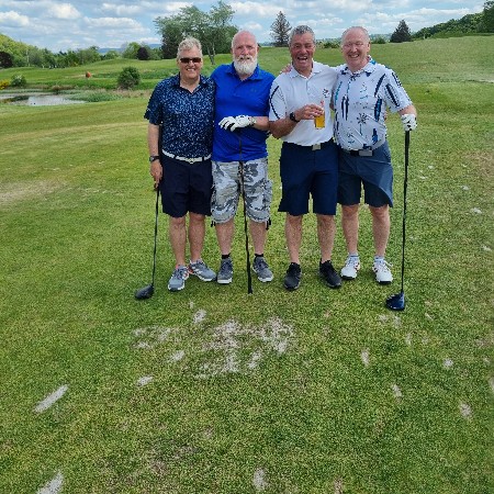 James Prostate golf fundraising