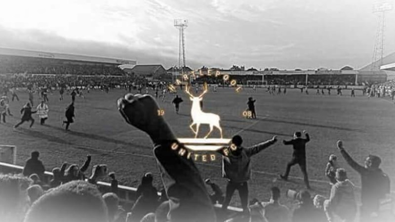 Help raise £200000 to Help save OUR football club Hartlepool United