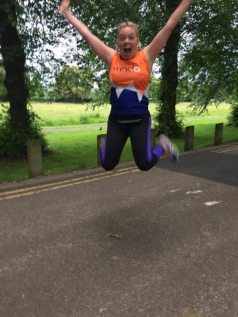 Kate Bryon is fundraising for Motor Neurone Disease Association