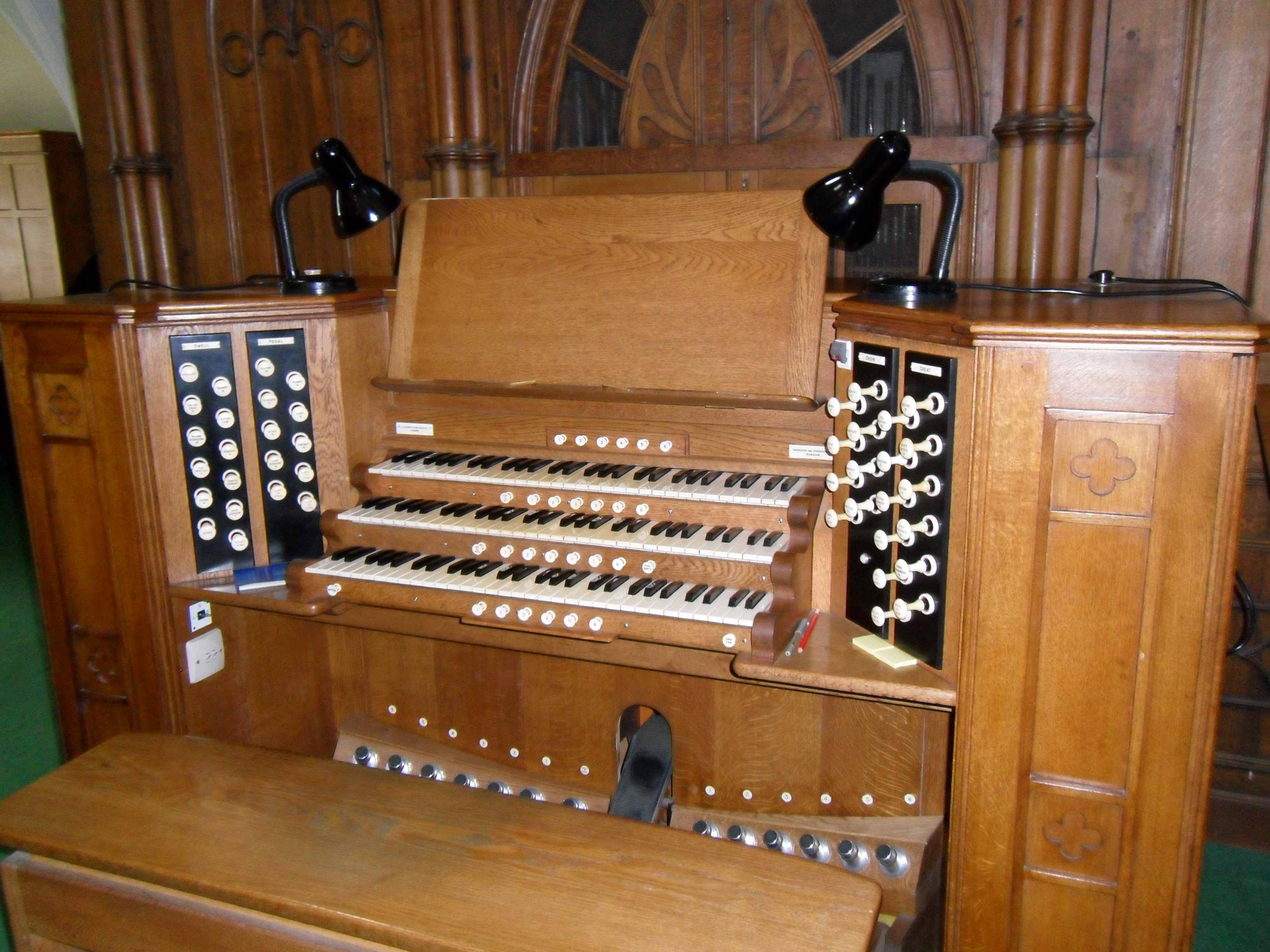 Image result for down cathedral organ