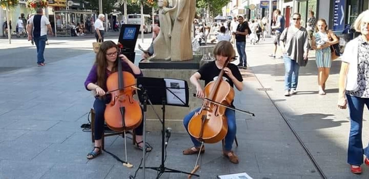 Exeter Young Strings EYS is fundraising for Baby Bank Network Exeter