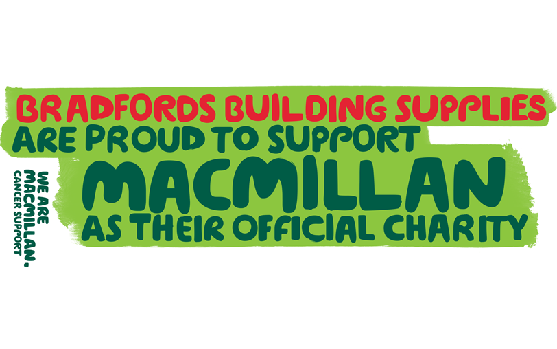 Bradfords Building Supplies is fundraising for Macmillan Cancer Support