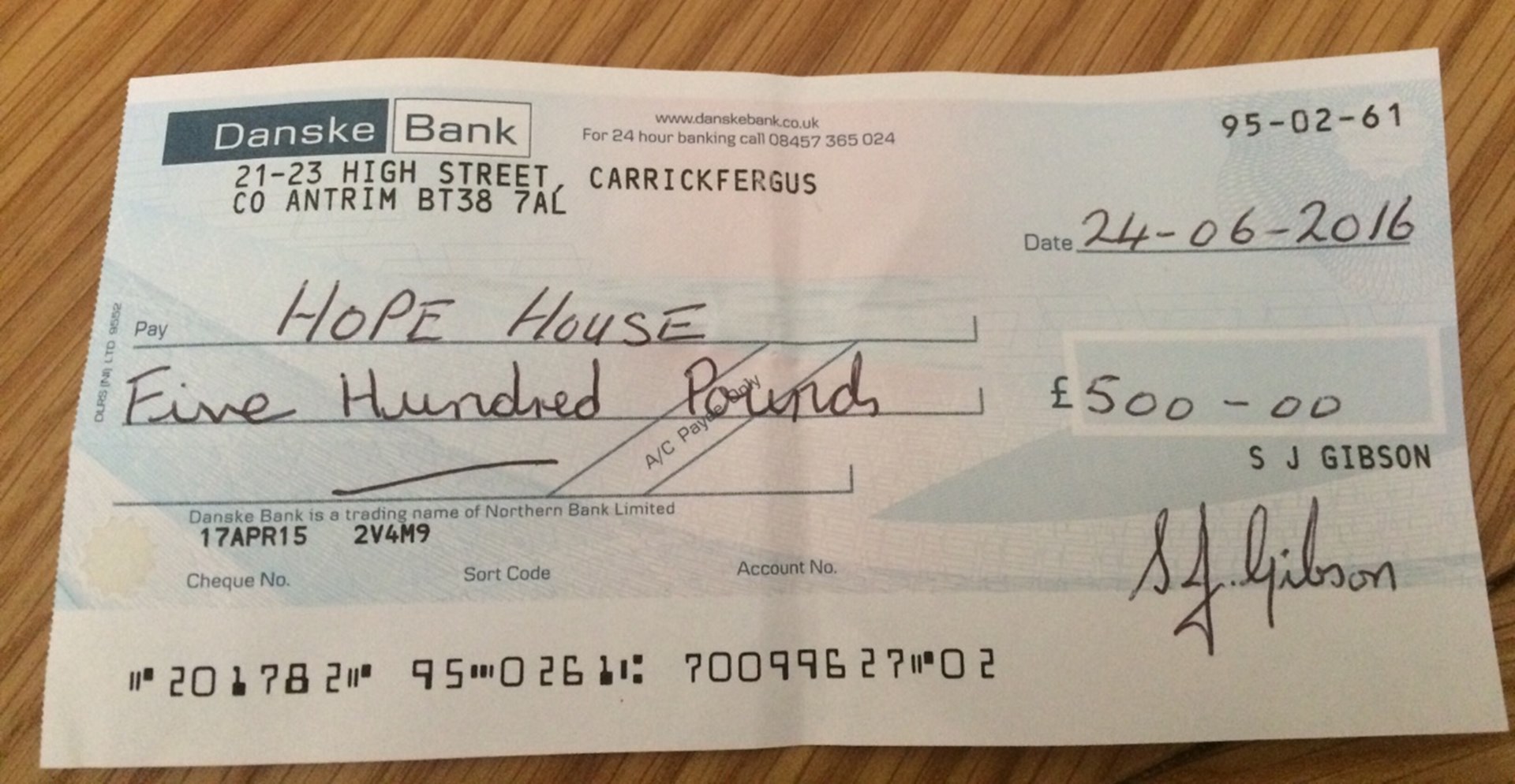 Linda Mac Is Fundraising For Hope House Ireland