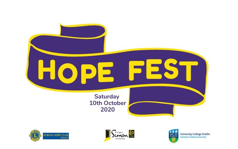 Hope Fest is fundraising for Dublin Simon Community