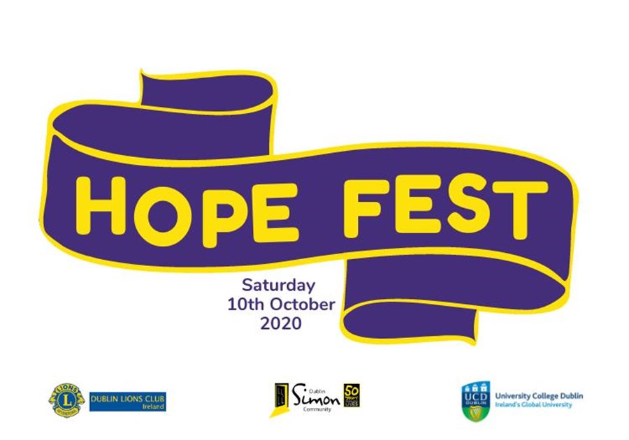 Hope Fest is fundraising for Dublin Simon Community
