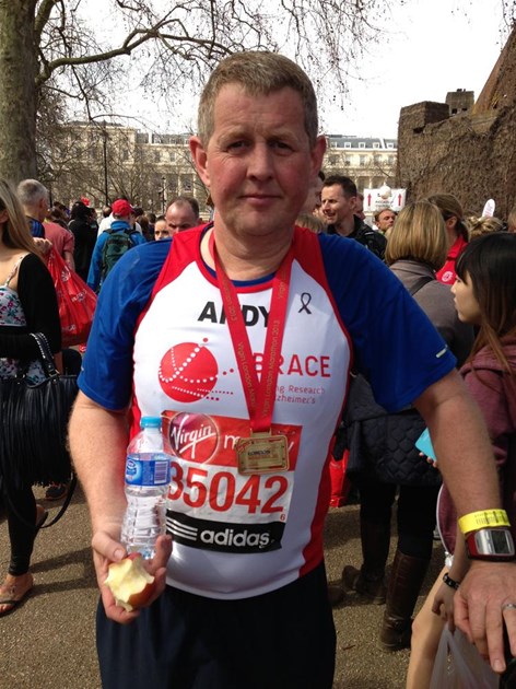 andy walker is fundraising for BRACE - Alzheimer's Research