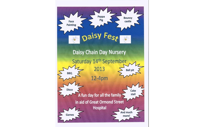 Daisy Chain Nursery is fundraising for Great Ormond Street Hospital