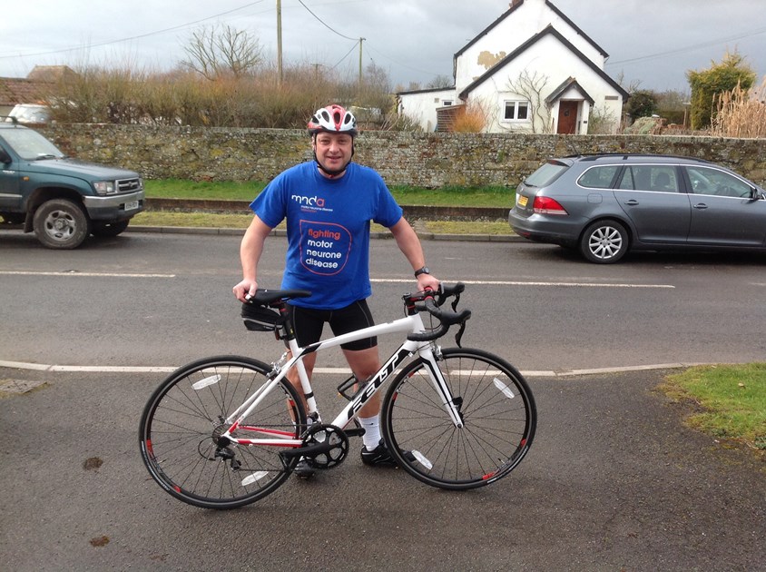Mark Wellman is fundraising for Motor Neurone Disease Association