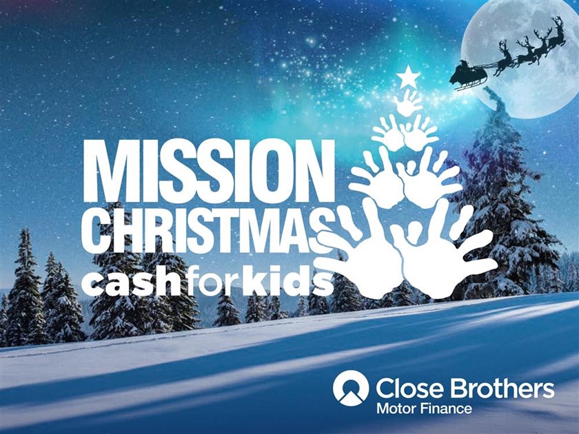 Close Brothers Motor Finance is fundraising for Cash for Kids