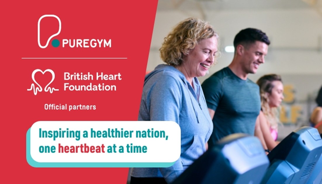 PureGym Bridgwater is fundraising for British Heart Foundation