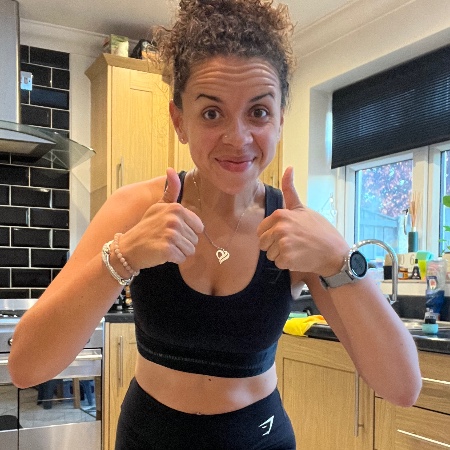 Chanel Cameron is fundraising for British Heart Foundation