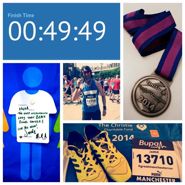 Jamie Rigby is fundraising for THE CHRISTIE CHARITY