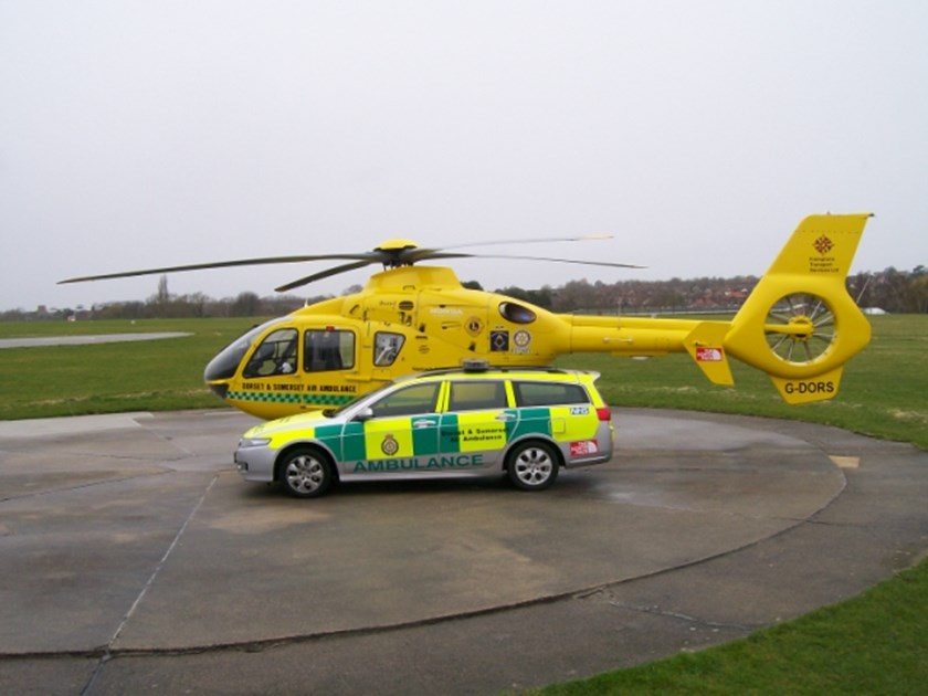 Paul Rodwell is fundraising for Dorset & Somerset Air Ambulance