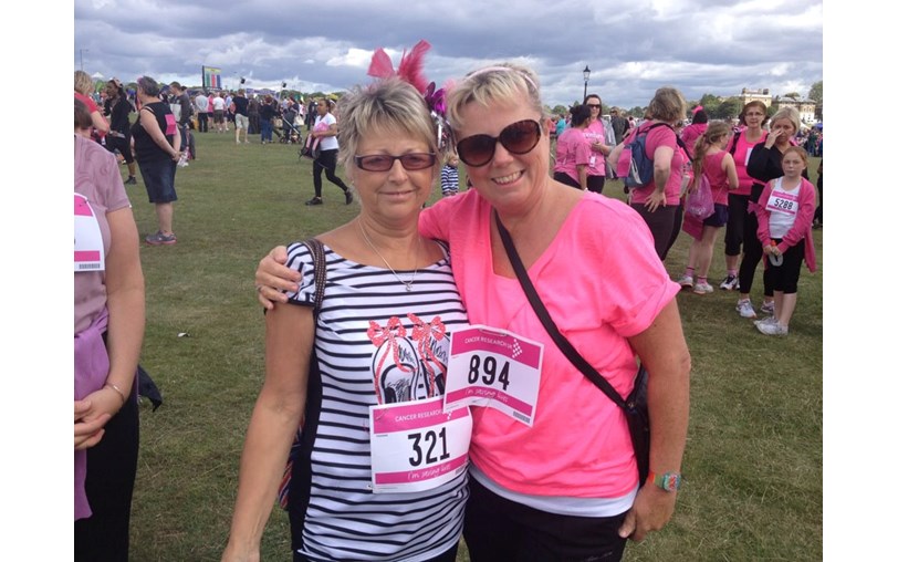 Angela McNicholas is fundraising for Cancer Research UK