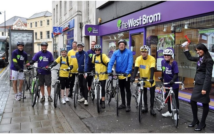 The West Brom Building Society is fundraising for Marie Curie