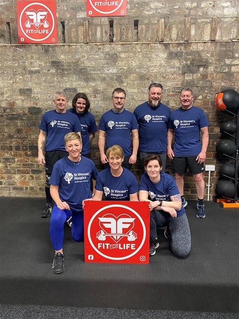 Team Fit For Life Is Fundraising For St Vincents Hospice 