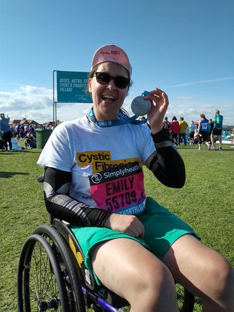 Emily Parr Is Fundraising For Cystic Fibrosis Trust 