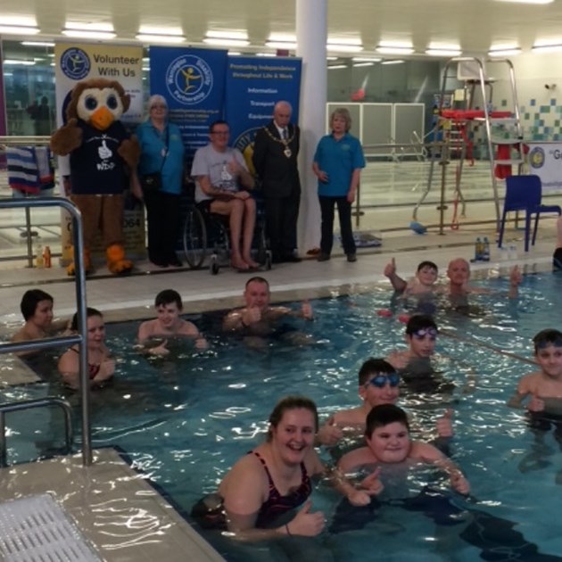 Team Thompson is fundraising for Warrington Disability Partnership