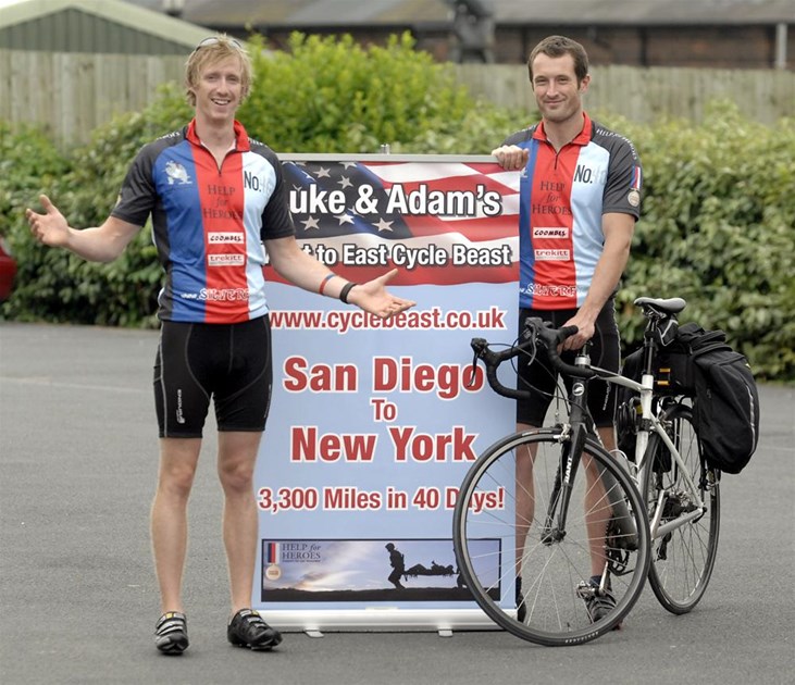 adam hume is fundraising for Help for Heroes