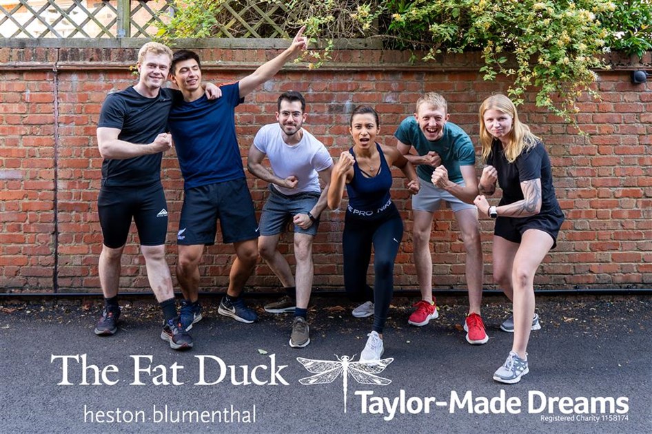 The Fat Duck is fundraising for Taylor Made Dreams