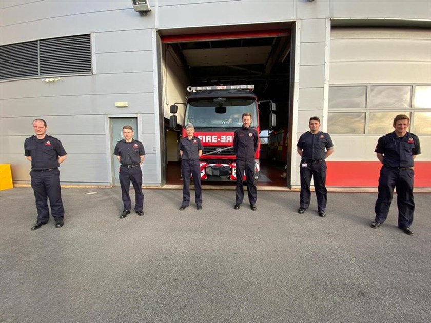 Northumberland Fire and Rescue is fundraising for The Fire Fighters Charity