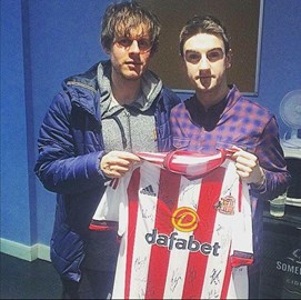 DAFABET, SAFC sponsors, are the first to show amazing support towards our campaign. A signed shirt and a piece in the match day programme on the way too..