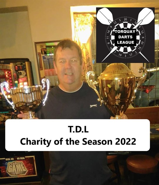 Torquay darts league is fundraising for Motor Neurone Disease Association