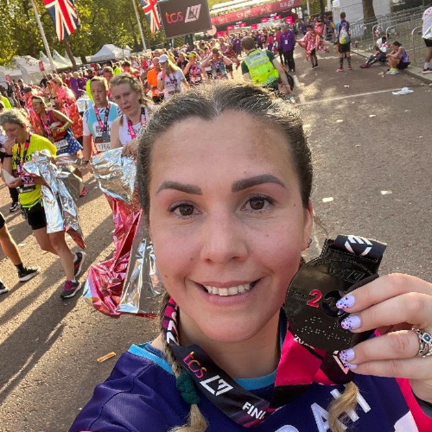 Sarah Evans is fundraising for Tommy’s, the pregnancy and baby charity