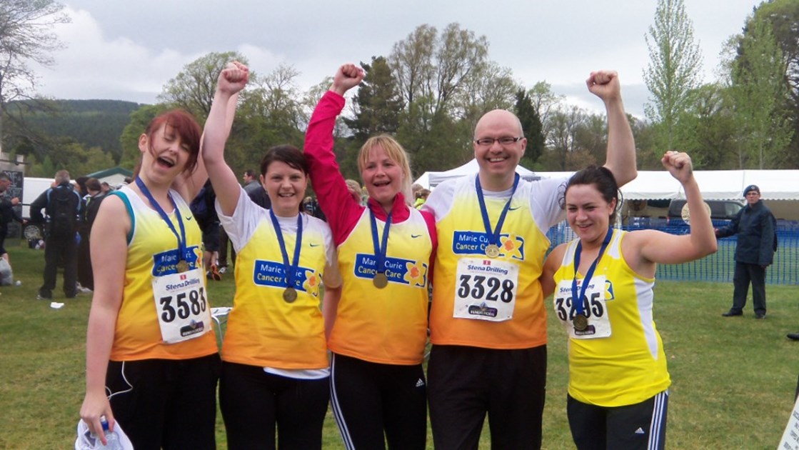 Dick fleming communications is fundraising for Marie Curie