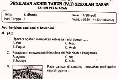              Soal Essay Pkn Kelas Xi Semester  Soal Uas Seni Budaya Kelas 8 Semester 1 Kurikulum 2013