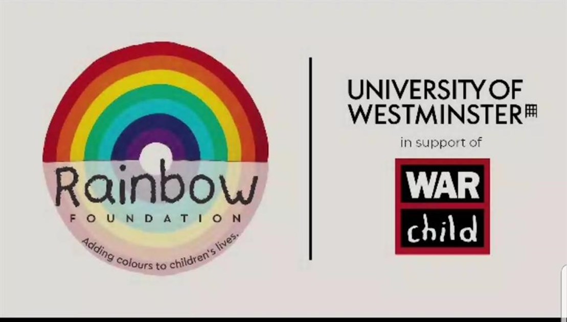 Rainbow foundation in support of War Child UK is fundraising for War Child