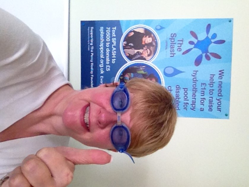 Maria Hallett is fundraising for Percy Hedley Foundation