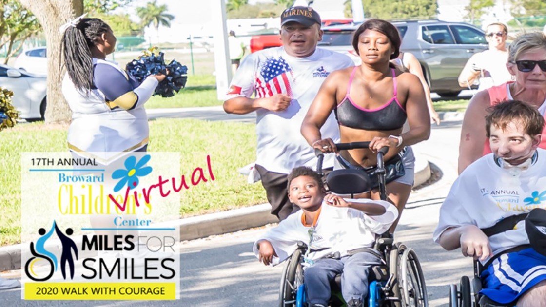 Miles for Smiles Sponsors is fundraising for Broward Children's Center
