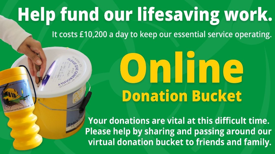 Online Donation Bucket JustGiving