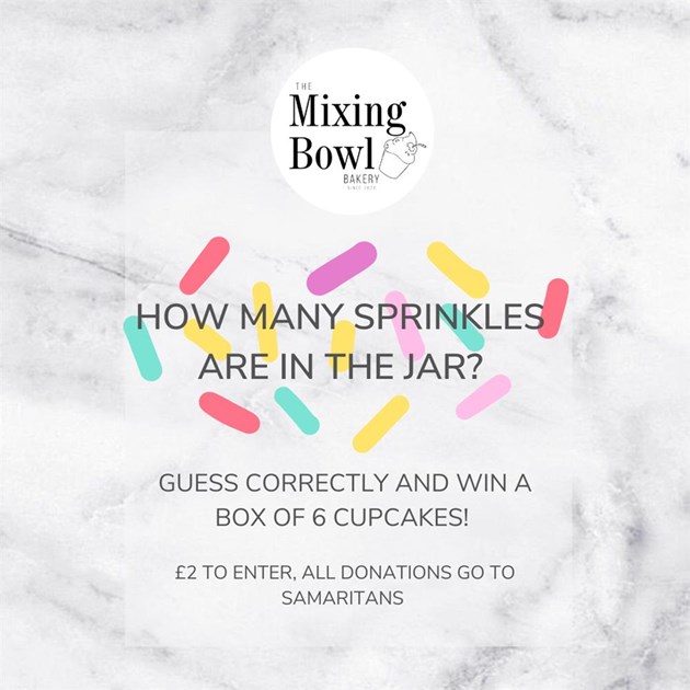 The Mixing Bowl Bakery is fundraising for Samaritans