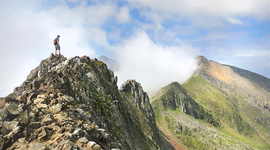 Как переводится горный. Гора Гоч Сербия. Crib Goch. Mount Snowdon фото. Горный Гоч.