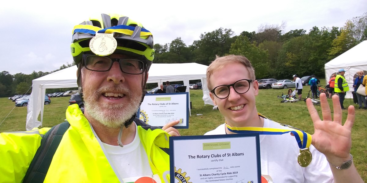 David Chalmers is fundraising for SACCR The Rotary clubs of St Albans