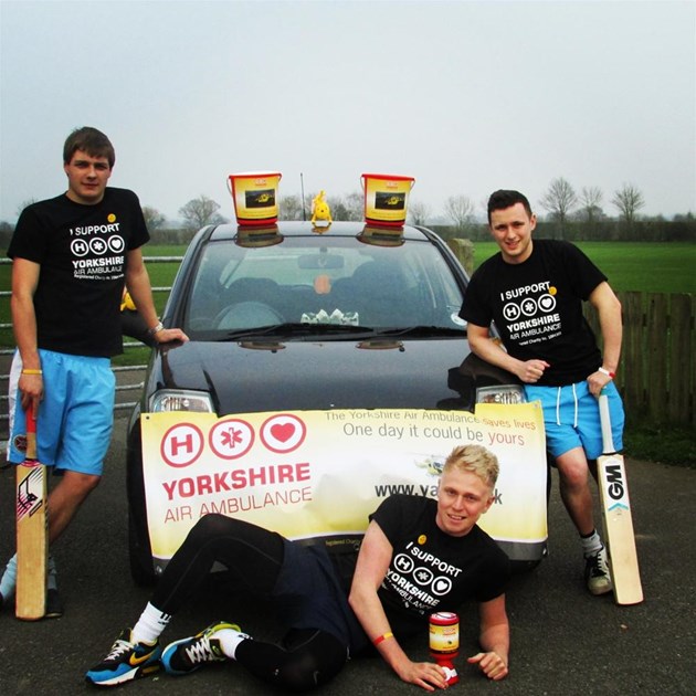 Mat Hawkhead is fundraising for Yorkshire Air Ambulance Charity