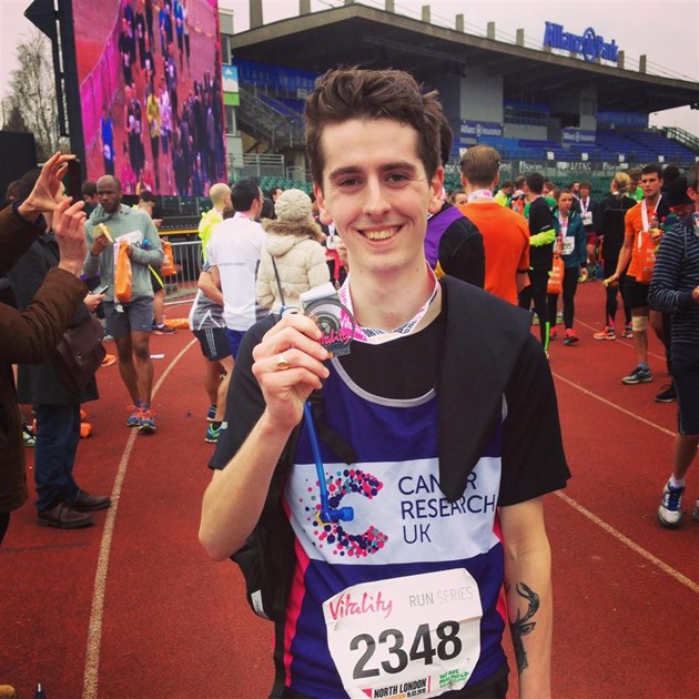 Jamie Collins is fundraising for Cancer Research UK