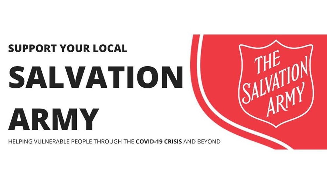 Cambridge Salvation Army is fundraising for The Salvation Army