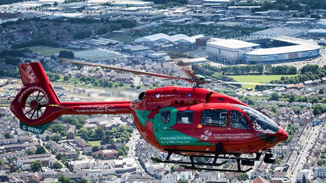 Is Fundraising For Wales Air Ambulance Charitable Trust