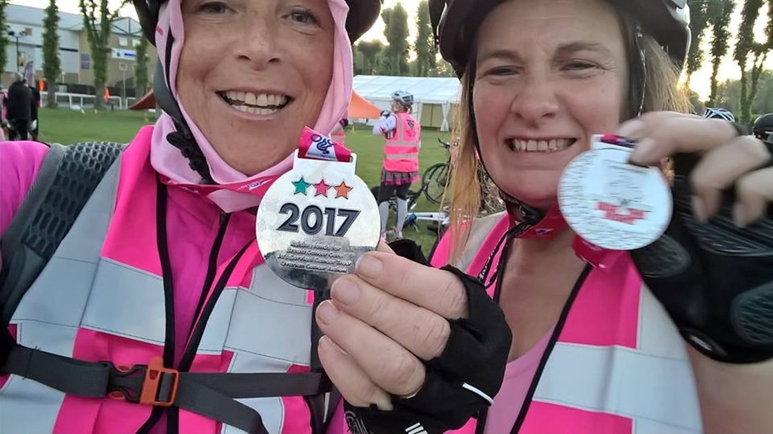 Rachel Monaghan is fundraising for Women V Cancer - RIDE THE NIGHT