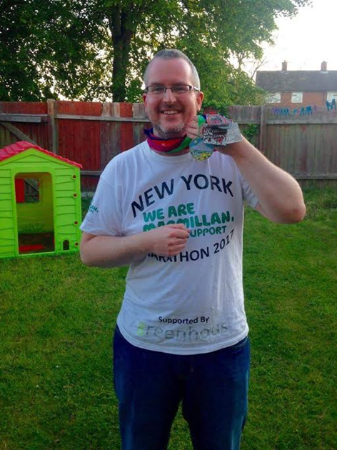 Christopher Liston is fundraising for Macmillan Cancer Support