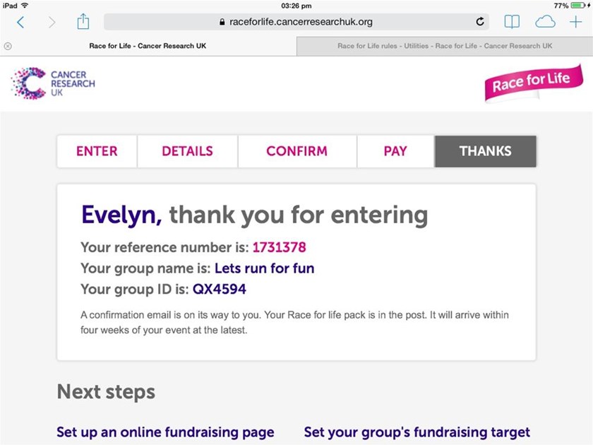 Evelyn Flannery Is Fundraising For Cancer Research Uk